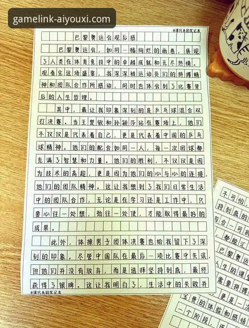 一位资深体育迷的观赛心得：从WTT决赛看竞技体育的深层魅力